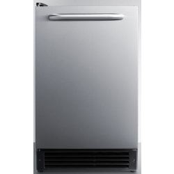 Summit Appliances Under The Counter No-Drain Ice Machine, Silver