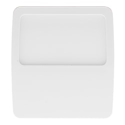Westek Forever Glow Panel LED Night Lights, 3-3/8" x 2-3/4" x 1/2", White, Total Qty 2