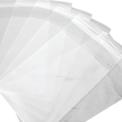 Partners Brand 1.5 Mil Resealable Polypropylene Bags, 3" x 5", Clear, Case Of 1000