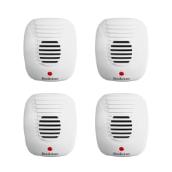 Brookstone® Multi-Room Ultrasonic Pest Repeller Systems, 14 Oz, White, Pack Of 4 Systems