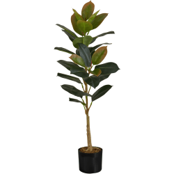 Monarch Specialties Lachlan 39-1/2"H Artificial Plant With Pot, 39-1/2"H x 17-3/4"W x 15-3/4"D, Green