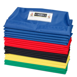 Victor Seat Sack® Chair Cover Classroom Pack, 10" x 17", Assorted Colors, Pack Of 25 Pockets