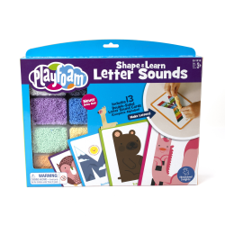 Educational Insights Playfoam Shape & Learn Letter Sounds, Multicolor