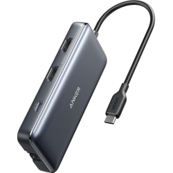 ANKER PowerExpand 8-in-1 USB-C PD Media Hub - for Notebook/Monitor - 100 W - USB 3.0 Type C - 2x USB 3.0 - USB Type-C -RJ45 - HDMI - Wired