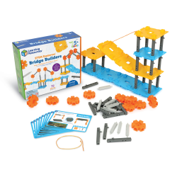 Learning Resources STEM Explorers Bridge Builders, Multicolor