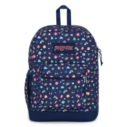 Jansport Cross Town Plus Backpack With 15" Laptop Pocket, Slice Of Fun