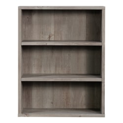 Sauder® Optimum 45"H 3-Shelf Bookcase, Mystic Oak