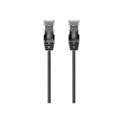 Belkin CAT6 Slim Gigabit Snagless UTP Ethernet Cable - 7 ft Category 6 Network Cable for Network Device, Notebook, Desktop Computer, Modem, Router, Wall Outlet - First End: 1 x RJ-45 Network - Male - Second End: 1 x RJ-45 Network - Male - 1 Gbit/s