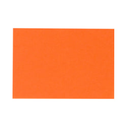 LUX Flat Cards, A9, 5 1/2" x 8 1/2", Mandarin Orange, Pack Of 50