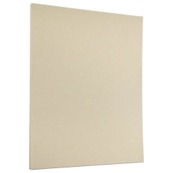 JAM Paper® Parchment Paper, Natural, Letter (8.5" x 11"), 100 Sheets Per Pack, 24 Lb, 30% Recycled
