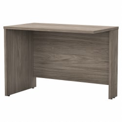 Bush Business Furniture Studio C 42"W Desk Return, Modern Hickory, Standard Delivery
