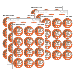 Trend Retro Scratch 'n Sniff Stinky Stickers, Oops/Hot Cocoa Scent, 24 Stickers Per Pack, Bundle Of 6 Packs