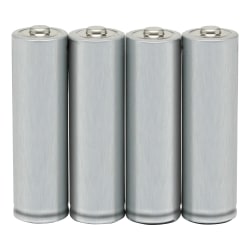 SKILCRAFT® AA Alkaline Batteries, 1.5V, Pack Of 4, NSN4470950