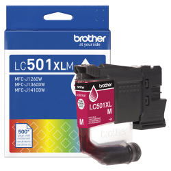 Brother LC501XLM Magenta High Yield Ink Cartridge