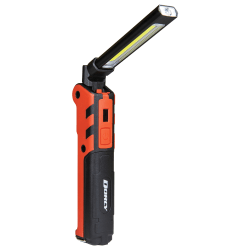 Dorcy® 450-Lumen Flex COB Rechargeable Work Light and LED Tip Inspection Flashlight, 41-4343