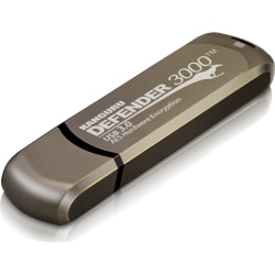 Kanguru Defender3000 FIPS 140-2 Certified Level 3, SuperSpeed USB 3.0 Secure Flash Drive, 32G - FIPS 140-2 Level 3 Certified, AES 256-Bit Hardware Encrypted, SuperSpeed USB 3.0, Remotely Manageable, TAA Compliant