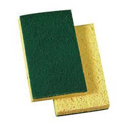 Niagara™ Medium Duty Scrubbing Sponge, 74N, 6" x 3 5/8", White, Pack Of 20 Pads