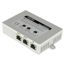 CyberData 2-Port PoE Gigabit Port Mirroring Switch - 2 Ports - 10/100/1000Base-T - 2 Layer Supported - PoE Ports - Desktop - 2 Year Limited Warranty