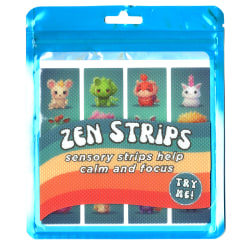 The Pencil Grip Zen Strips Mega Packs, Bumpy Cuties Set 7, 40 Strips