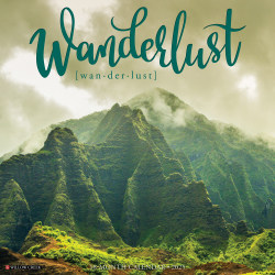 2025 Willow Creek Press Wall Calendar, 12" x 12", Wanderlust, January 2025 To December 2025, 45275