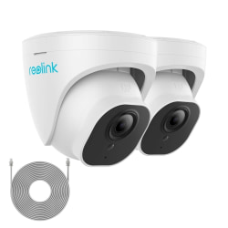 Reolink D5K - Network surveillance camera - dome - weatherproof - color (Day&Night) - 10 MP - 4096 x 2512 - fixed focal - audio - LAN - H.265 - PoE (pack of 2)