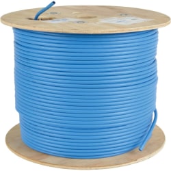 Eaton Tripp Lite Series Cat6a 10G-Certified Solid Core UTP CMR PVC Bulk Ethernet Cable, Blue, 1000 ft. (304.8 m) - N22301KBL