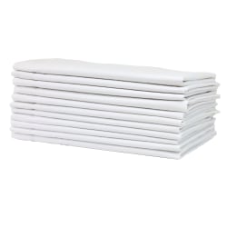 1888 Mills Suite Touch King Pillowcases, 42" x 36", White, Case of 72
