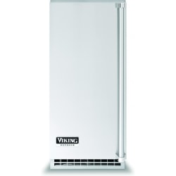 Viking Range Undercounter Ice Machine With Drain Pump And Gravity Drain, Silver