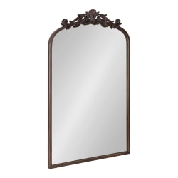 Uniek Kate And Laurel Arendahl Arched Mirror, 30-3/4"H x 19"W x 1-1/2"D, Bronze