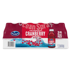 Ocean Spray Cranberry Juice Cocktail, 10 Oz, Case Of 24 Cans