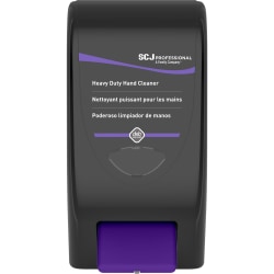 SC Johnson Hand Soap 2000 Manual Dispenser - Manual - 1.06 gal Capacity - Durable, Antimicrobial, Locking Mechanism - Black - 1 Each