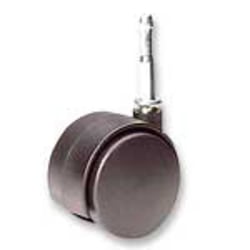 Master Get It Movin' Soft-Wheel Casters For Metal Bases On Hard Floors & Chairmats, Pack Of 2