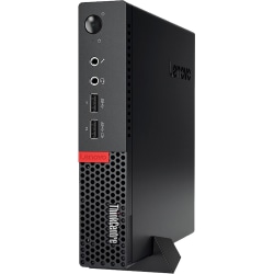 Lenovo ThinkCentre M710q 10MR0004US Desktop Computer - Intel Core i5 (7th Gen) i5-7500T 2.70 GHz - 8 GB DDR4 SDRAM - 256 GB SSD - Windows 10 Pro 64-bit (English) - Tiny - Black