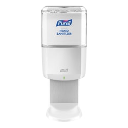 Purell® ES6 Wall-Mount Touchless Hand Sanitizer Dispenser, White
