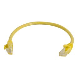 C2G 30ft Cat6 Snagless Unshielded (UTP) Ethernet Network Patch Cable - Yellow - Patch cable - RJ-45 (M) to RJ-45 (M) - 30 ft - UTP - CAT 6 - snagless, stranded - yellow