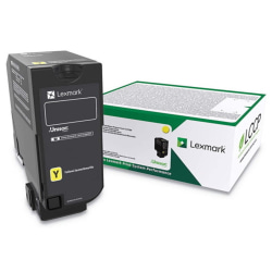 Lexmark CS735 Yellow High-Yield Laser Toner Cartridge, 71C0XYG