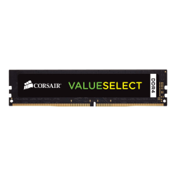 Corsair ValueSelect 8GB DDR4 SDRAM Memory Module - 8 GB (1 x 8GB) - DDR4-2666/PC4-21300 DDR4 SDRAM - 2666 MHz - CL18 - 1.20 V - Non-ECC - Unbuffered - 288-pin - DIMM