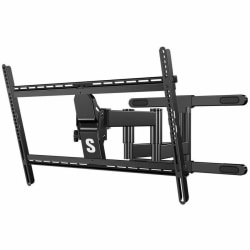 Secura Full-Motion QLF425-B2 Wall Mount for Flat Panel Display, TV - Black - 42" to 90" Screen Support - 120 lb Load Capacity - 200 x 200, 600 x 400 - VESA Mount Compatible