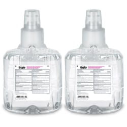 GOJO® Antibacterial Foam Hand Wash Soap, Plum Scent, 40.58 Oz, Carton Of 2 Bottles