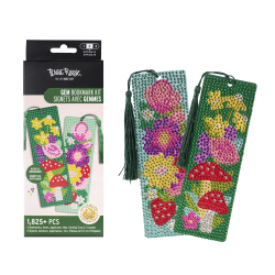 Brea Reese Acrylic Gem Bookmark Kit, Woodlands, 3-1/4" x 7-1/8", Total Qty 1