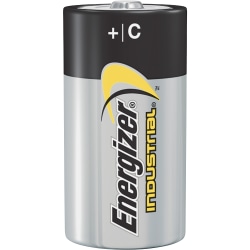 Energizer Industrial Alkaline C Battery Boxes of 12 - For Multipurpose - C - 8350 mAh - 72 / Carton