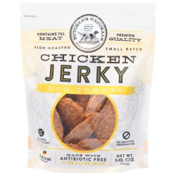 Butcher's Naturals Dog Treat Jerky, Chicken, 16 Oz, Total Qty 5