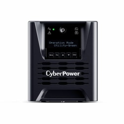 CyberPower Smart App Sinewave PR750LCD3C 750VA Mini-tower UPS - Mini-tower - AVR - 8 Hour Recharge - 3.30 Minute Stan - PR750LCD3C