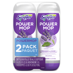 Swiffer PowerMop Floor Cleaning Solutions With Lavender Scent, 25.3 Fl Oz, Pack Of 2 Cleaning Solutions