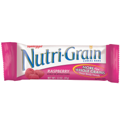 Kellogg's® Nutri-Grain Bars, Raspberry, 1.3 Oz, Box Of 16