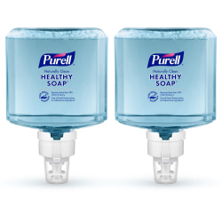 Purell® ES8 Professional Naturally Clean Foam Hand Soap, Unscented, 40.5 Oz, Carton Of 2 Refills