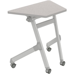 Safco® Learn Nesting Trapezoid 33"W Student Desk, Gray