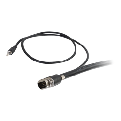 C2G Select VGA + 3.5mm Stereo Audio A/V Cable, 6'