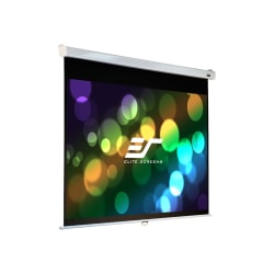 Elite Screens Manual SRM Pro Series M100VSR-PRO - Projection screen - ceiling mountable, wall mountable - 100" (100 in) - 4:3 - MaxWhite FG - white