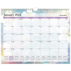 2024 AT-A-GLANCE® Dreams Monthly Wall Calendar, 15" x 12", January To December 2024, PM83-707